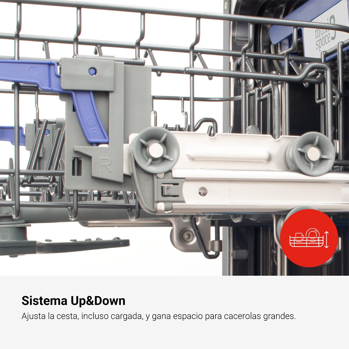 Máquina de Lavar Loiça Encastrável Fagor 4LVF-635IT de14 Conjuntos, 60 cm, 3ª Bandeja e 7 Programas 8