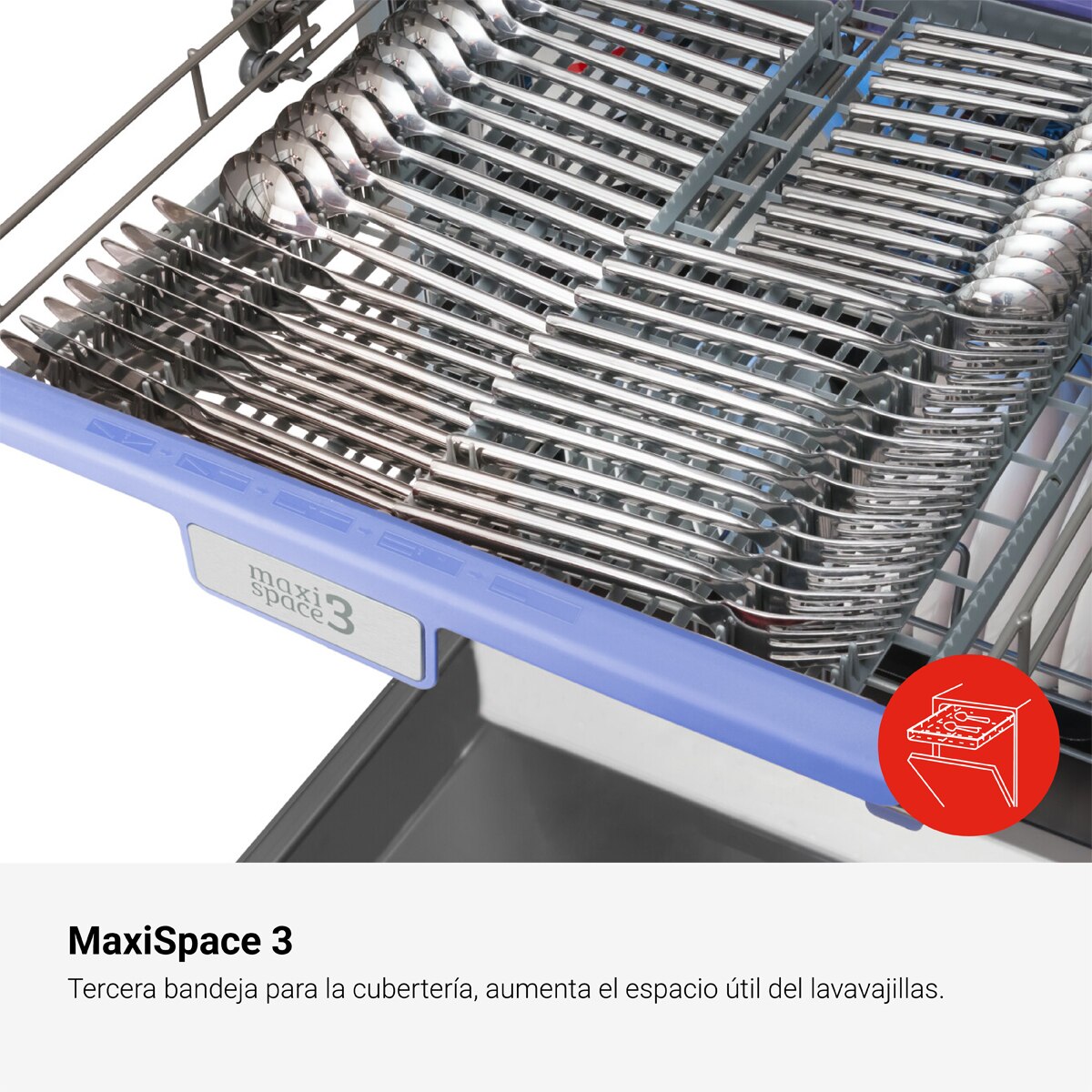 Máquina de Lavar Loiça Encastrável Fagor 4LVF-637ADIT de 14 Conjuntos, de 60 cm, 3ª Bandeja, Autodoor e de 10 Programas 5