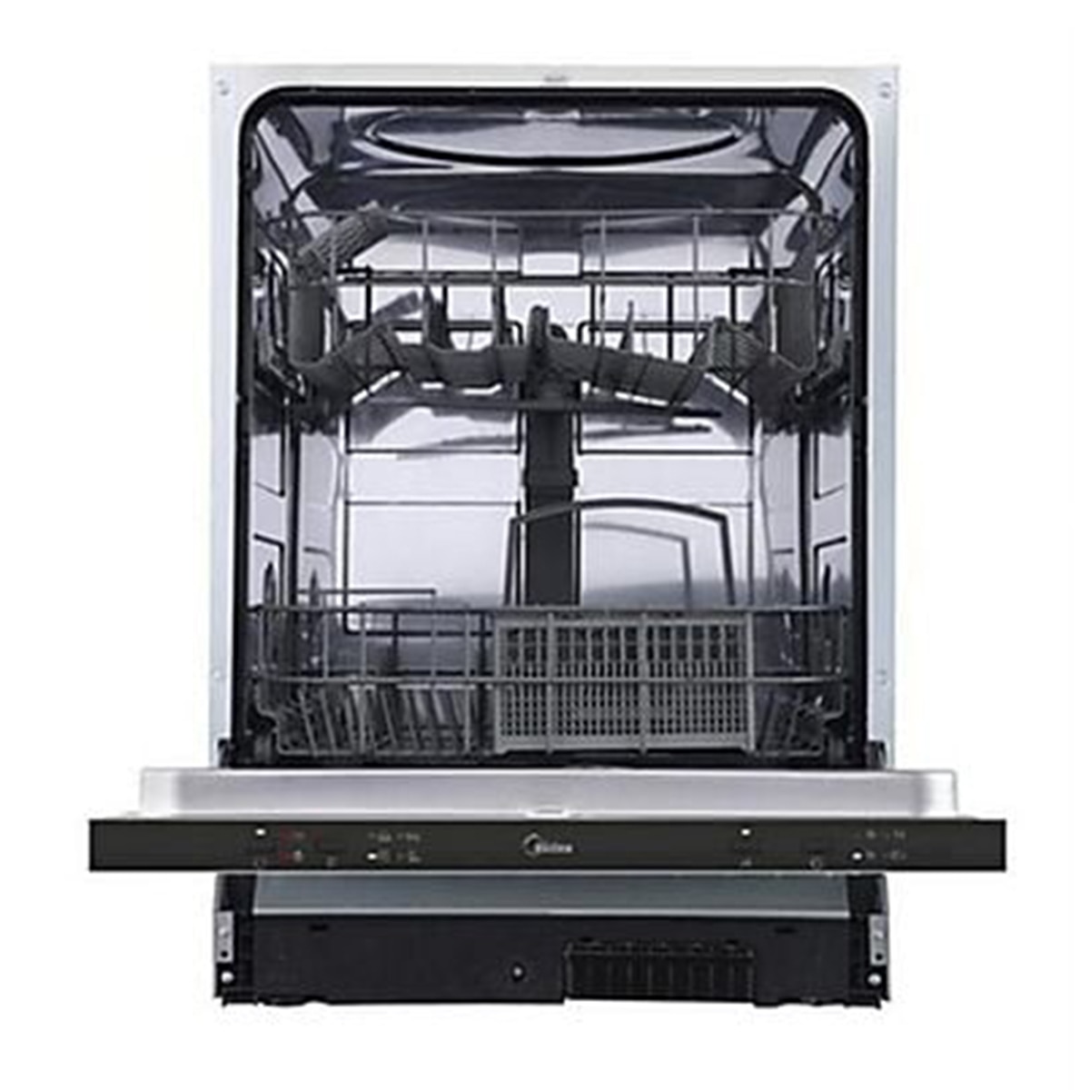 Midea - Lavavajillas integrable Midea 12 servicios, 60 cm, 4 programas - MID60S110.2.
