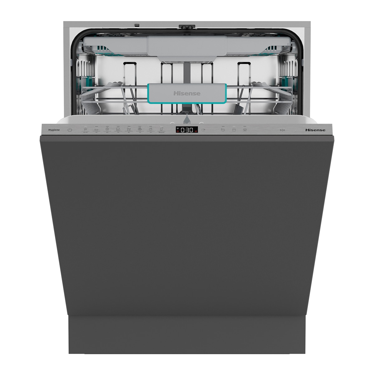 Hisense - Lavavajillas integrable Hisense 16 servicios ,Tercera bandeja, 60 cm - HFI5A6360H.