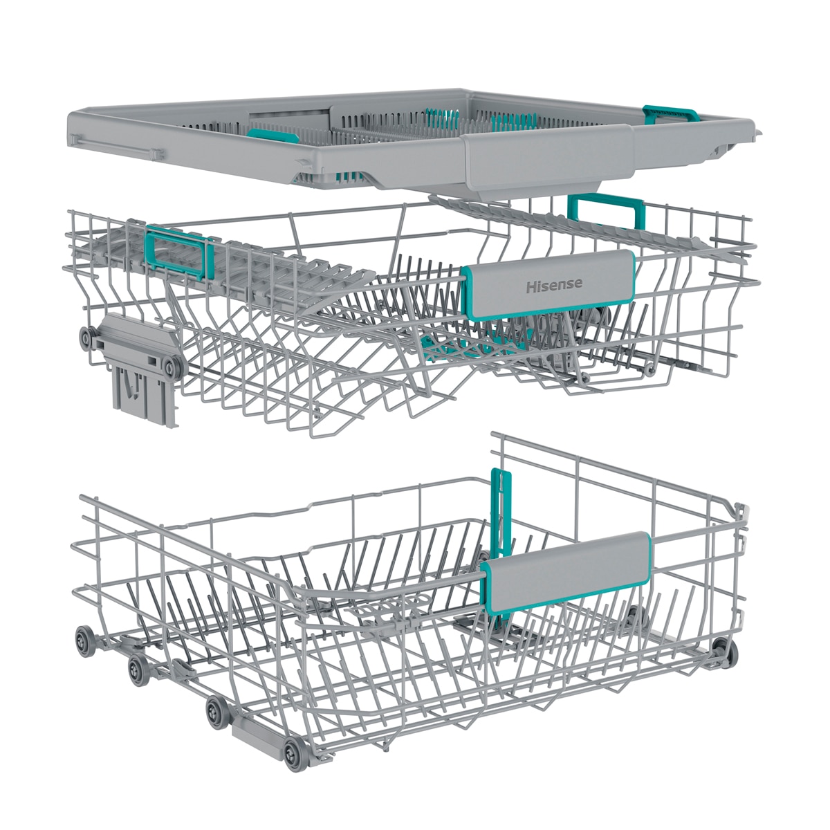 Lavavajillas integrable Hisense 16 servicios ,Tercera bandeja, 60 cm - HFI5A6360H 18