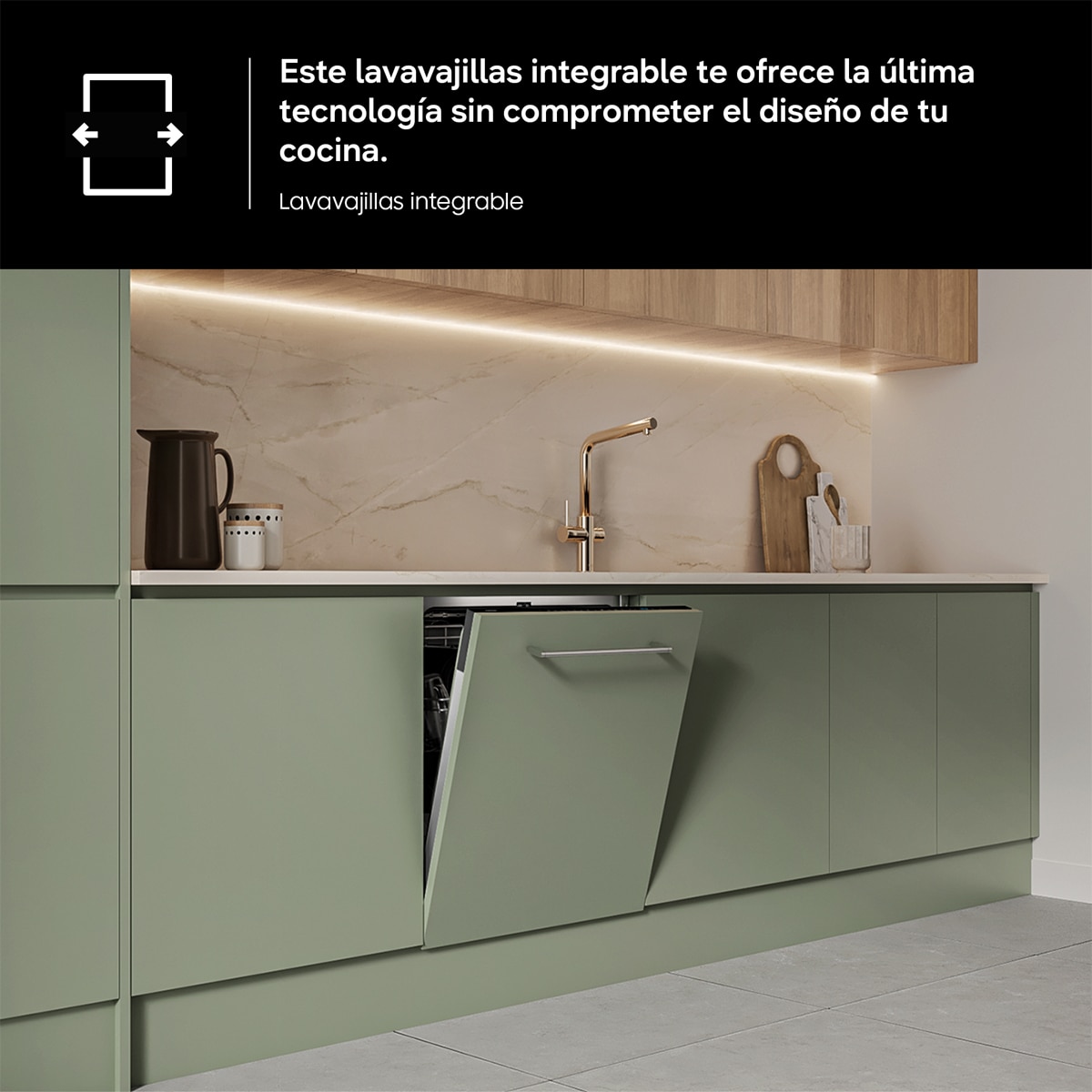 Lavavajillas Samsung Integrable 13 servicios, 60 cm - DW70H72WCI0U1 - Acero Inox Acero Inox-4