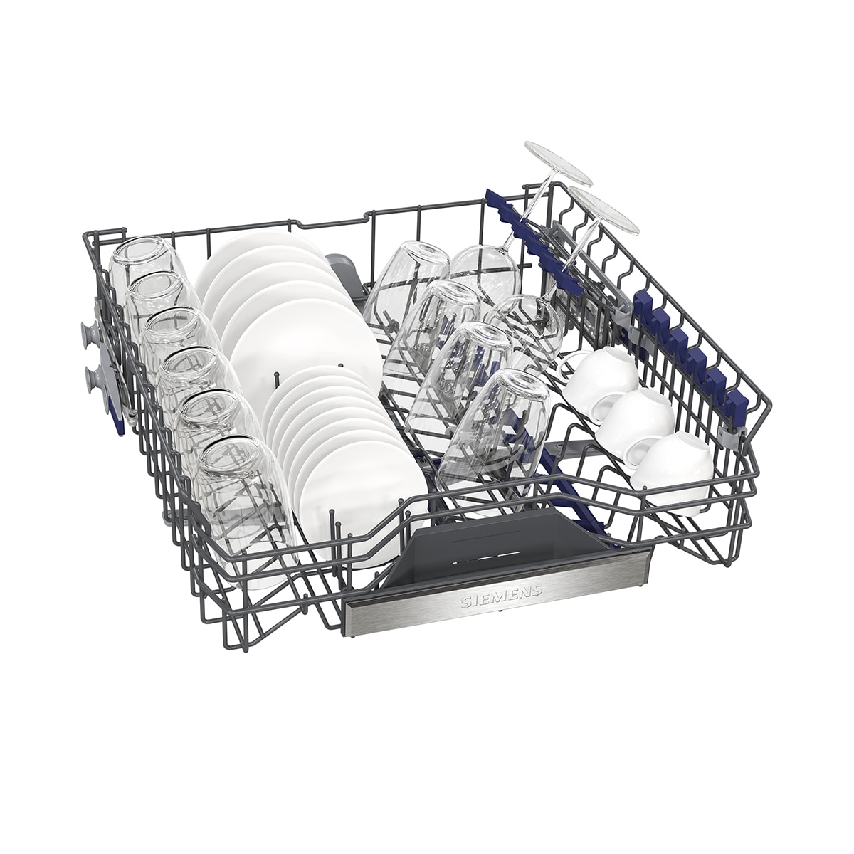 Máquina de Lavar Loiça Integrável Siemens iQ500 SN75ZX17CE de 14 Conjuntos e 60 cm com Sistema de Secagem com Zeólitas® Combinado com Shine&Dry 8