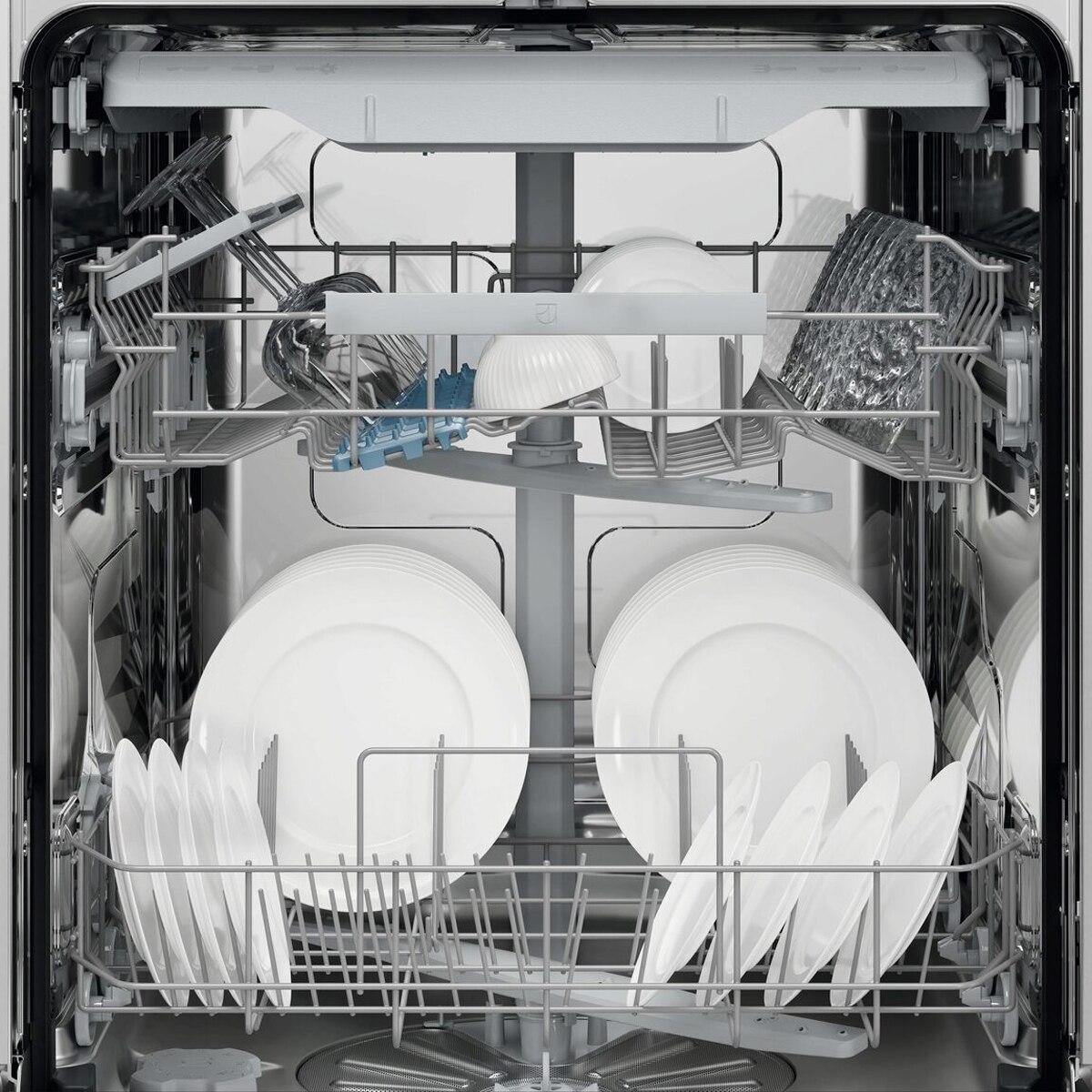 Lavavajillas integrable Electrolux 14 cubiertos, bandeja cubiertos, 60 cm, Serie 600 - E62LB202S 3