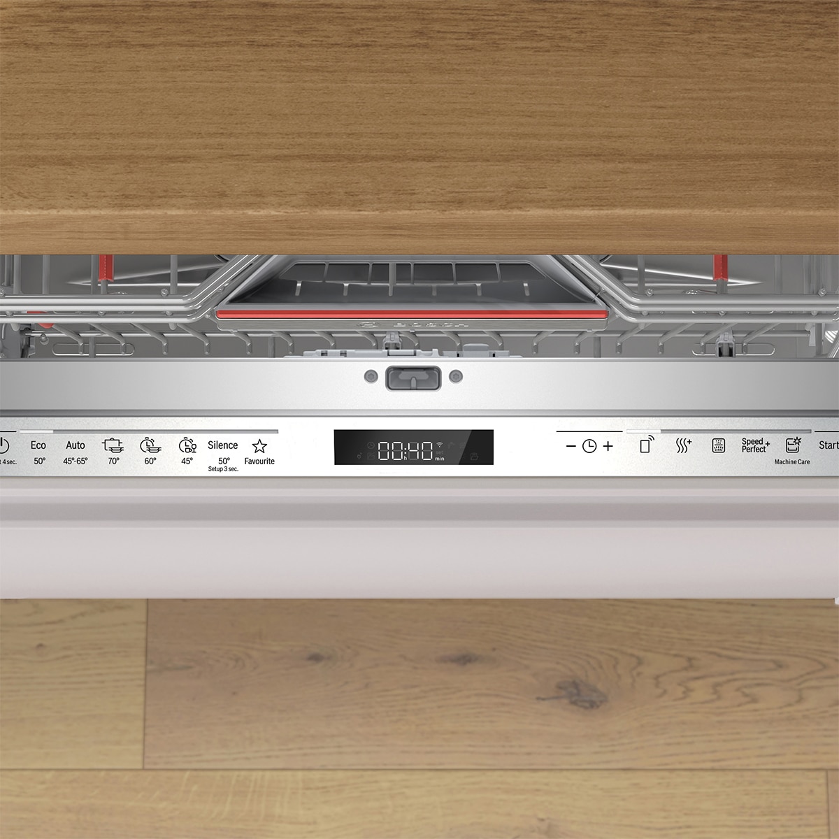 Máquina de Lavar Loiça Encastrável Bosch  Série 6 SMT6ECX21E de 14 Conjuntos, Secagem Eficiente 2