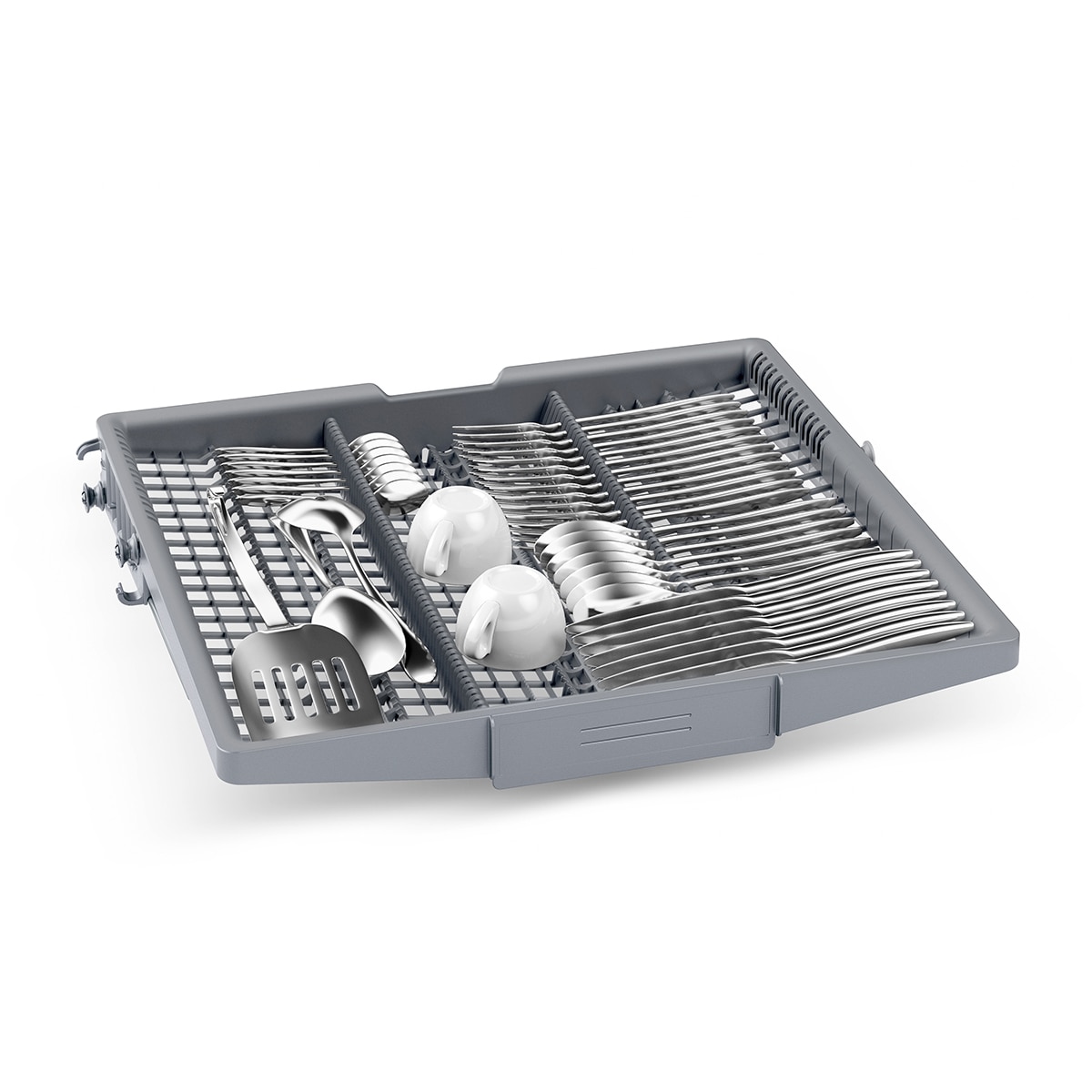 Máquina de Lavar Loiça Encastrável Bosch  Série 6 SMT6ECX21E de 14 Conjuntos, Secagem Eficiente 6