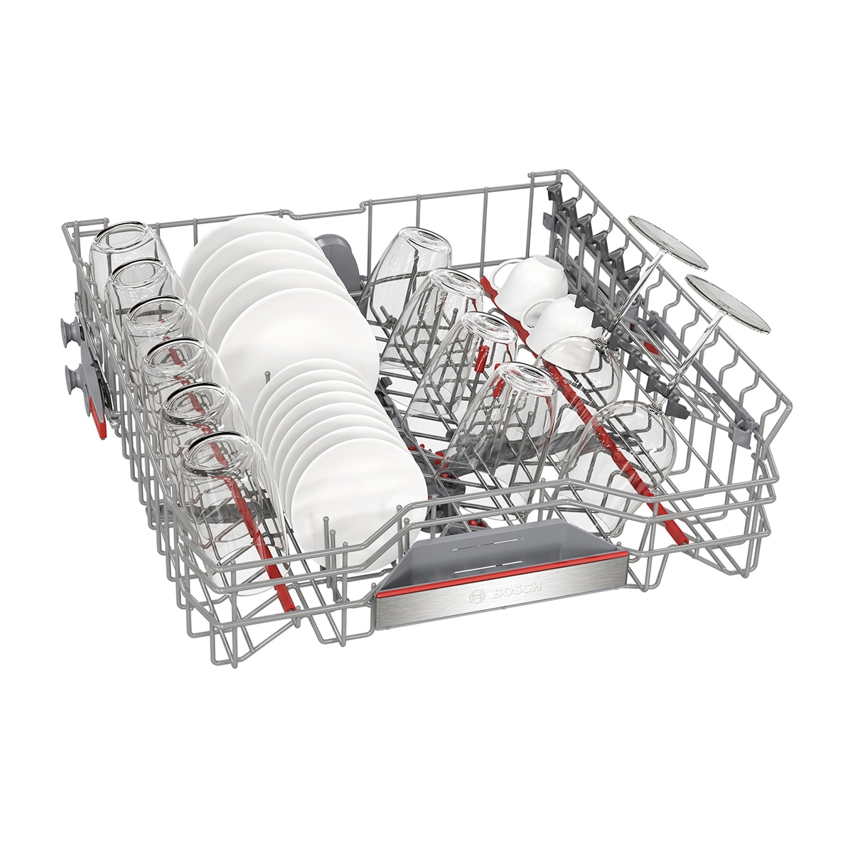 Máquina de Lavar Loiça Encastrável Bosch  Série 6 SMT6ECX21E de 14 Conjuntos, Secagem Eficiente 7