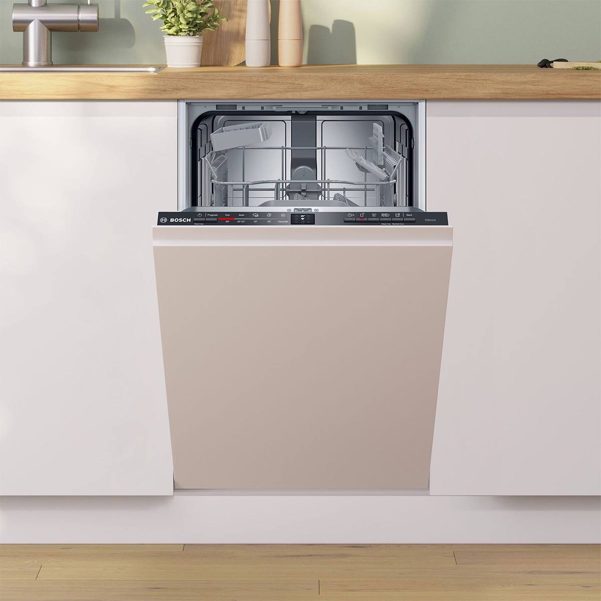 Máquina de Lavar Loiça Encastrável Bosch Série 2 SPV2HKX02E de 10 Conjuntos e 45 Cm com Home Connect 3