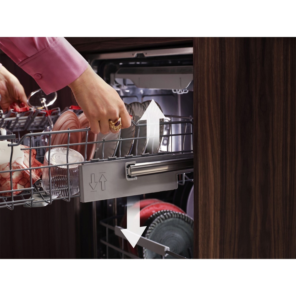 Lavavajillas integrable AEG, 14 servicios, bandeja cubiertos, extrasilencioso, 60 cm, Serie 8000 - GI8200A2SG 7