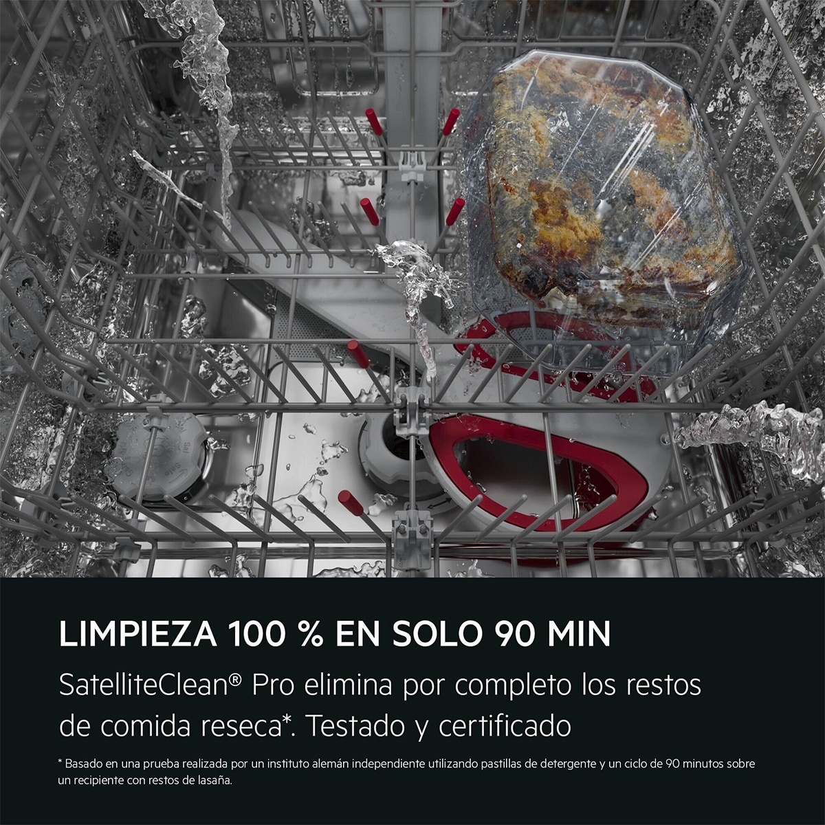 Lavavajillas integrable AEG, 14 servicios, bandeja cubiertos, extrasilencioso, 60 cm, Serie 8000 - GI8200A2SG 10