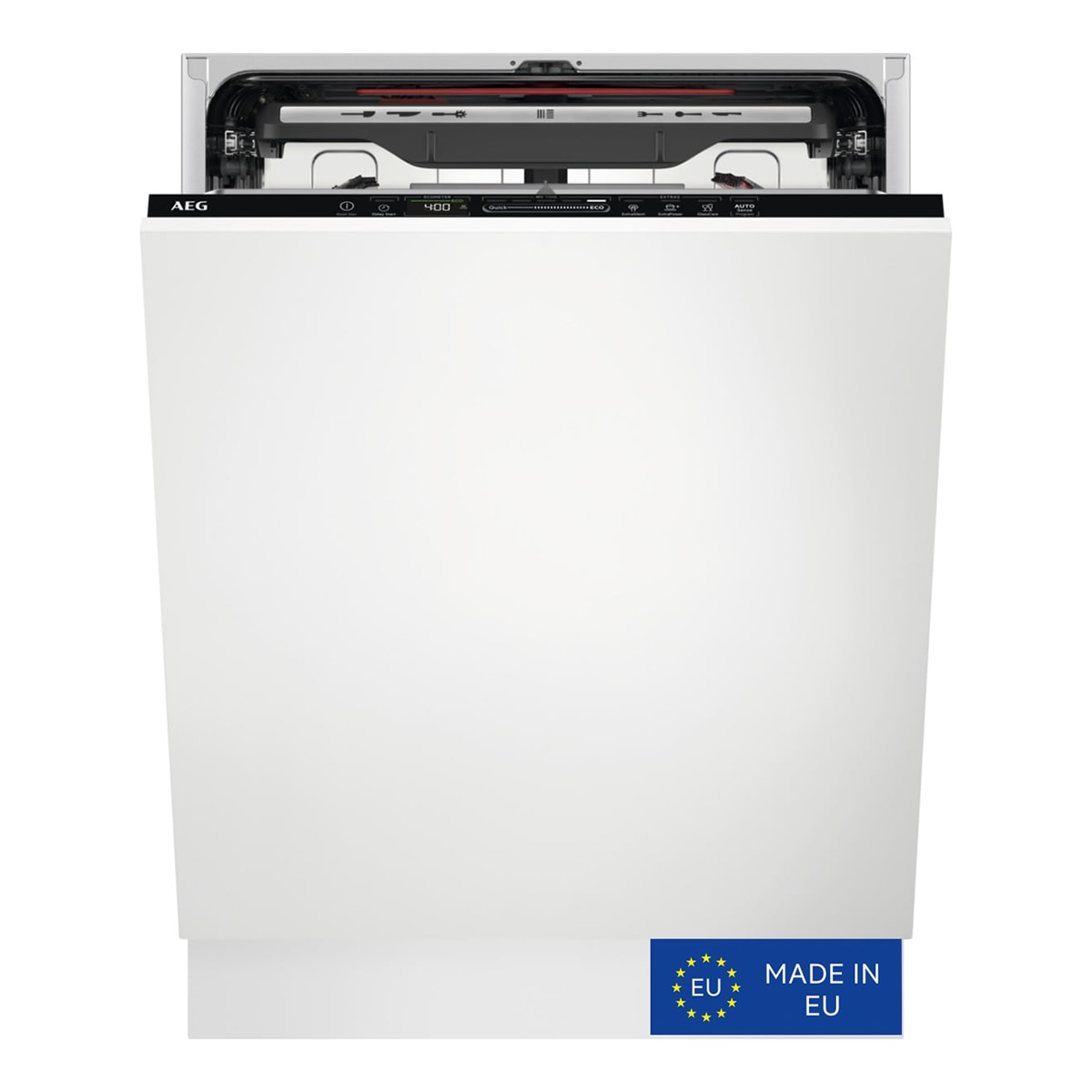 AEG - Lavavajillas integrable AEG, 14 servicios, bandeja cubiertos,cavidad XXL, especial cristal, extrasilencioso, 60 cm, Serie 7000 - FSE77707P.