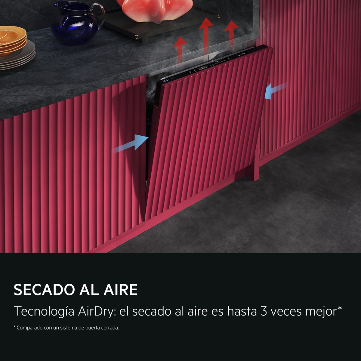 Lavavajillas integrable AEG, 14 servicios, bandeja cubiertos,cavidad XXL, especial cristal, extrasilencioso, 60 cm, Serie 7000 - FSE77707P 6