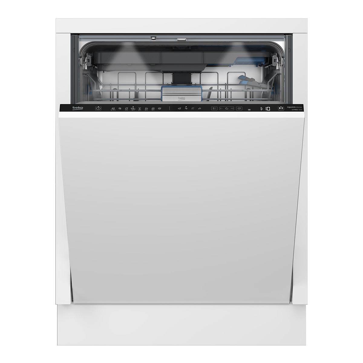 Beko - Lavavajillas Integrable Beko Power Intense, 15 servicios, 60 cm, 3ª Bandeja - BDIN38542P.