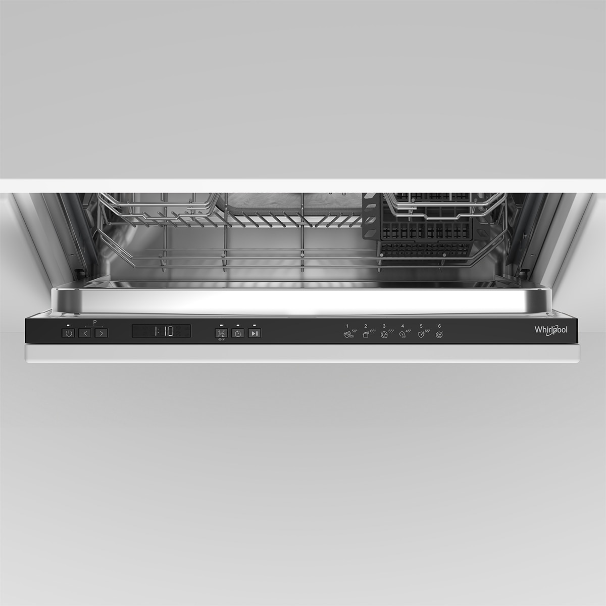 Lavavajillas integrable Whirlpool 14 servicios, 6 programas, 60 cm - WH2ITD14C6N6A 2