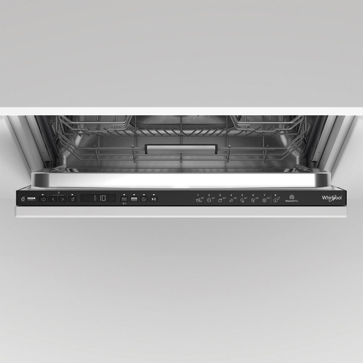Lavavajillas integrable Whirlpool 14 servicios, 8 programas, 60 cm - W0ITP61LSW 12