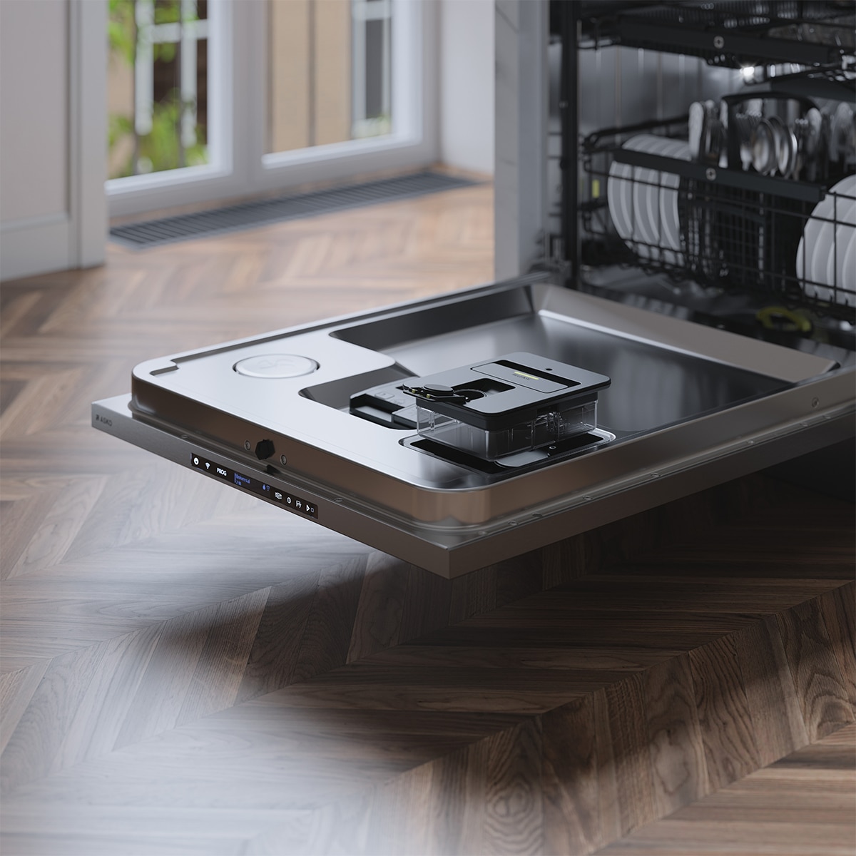 Lavavajillas integrable ASKO 14 servicios, 8 Steel™, 82 cm - DBI745MIQ.BS - Acero negro Acero negro-6