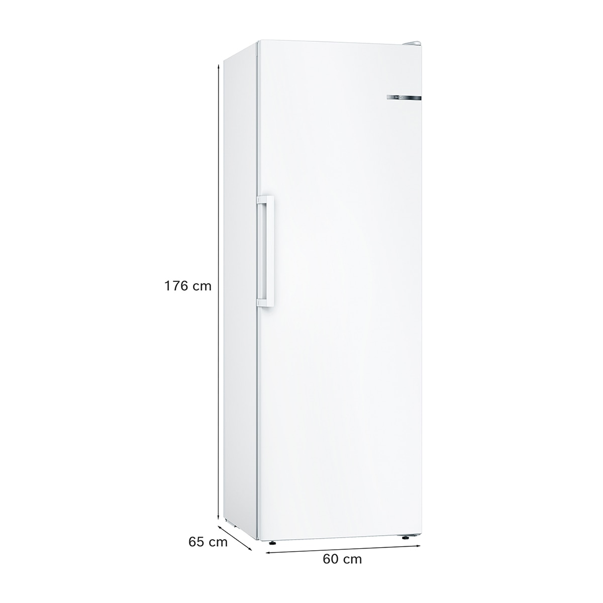 Congelador vertical Bosch No Frost - GSN33VWEP Blanco-2