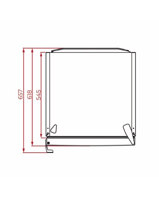 Arca Congeladora Vertical Teka RSF 75640 SS No Frost e de 185 cm - Inox Inox-8