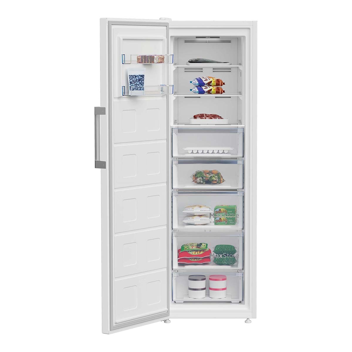 Congelador vertical Beko No Frost - B3RMFNE314W Blanco-3