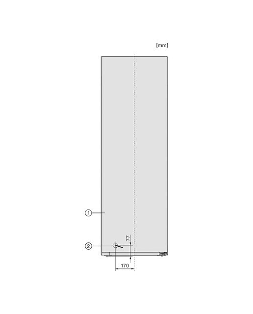 Arca Congeladora Vertical Miele FNS4882Dedt/cs No Frost e Side-by-Side e de 185 cm - Aço Inox Aço inoxidável-10