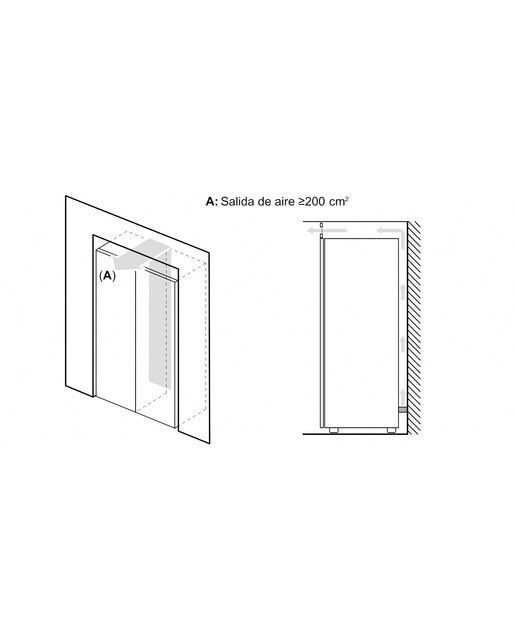 Congelador vertical Bosch cajones BigBox Serie 4 - GSN36VWEP Blanco-6