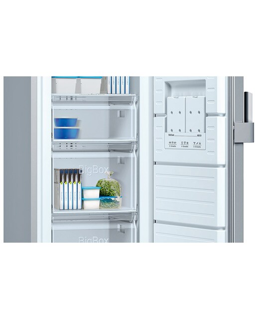 Arca Congeladora Vertical Balay 3GFE564ME No Frost de 186 cm - Inox Look Inox-4