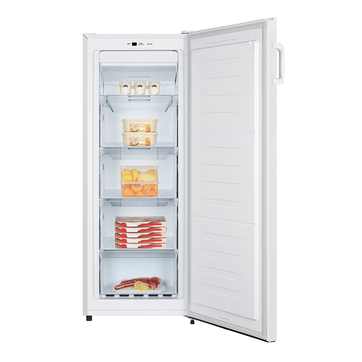 Imagen 13 de Congelador vertical Hisense No frost, Multi Airflow - FV191N4AW2 - Blanco Blanco