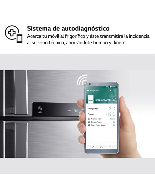 Congelador vertical LG 186 cm, 355 l, Multi Air Flow - GFM61MCCSF - Negro mate Negro mate-11