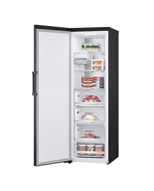 Congelador vertical LG 186 cm, 355 l, Multi Air Flow - GFM61MCCSF - Negro mate Negro mate-14