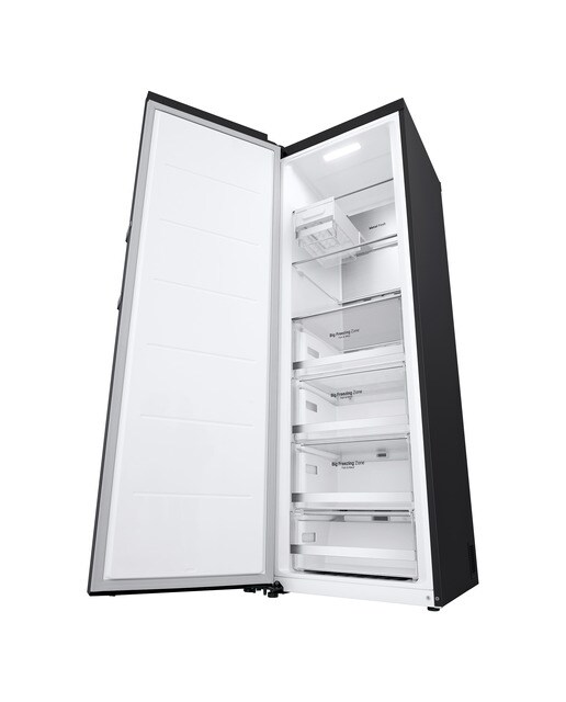 Congelador vertical LG 186 cm, 355 l, Multi Air Flow - GFM61MCCSF - Negro mate Negro mate-15