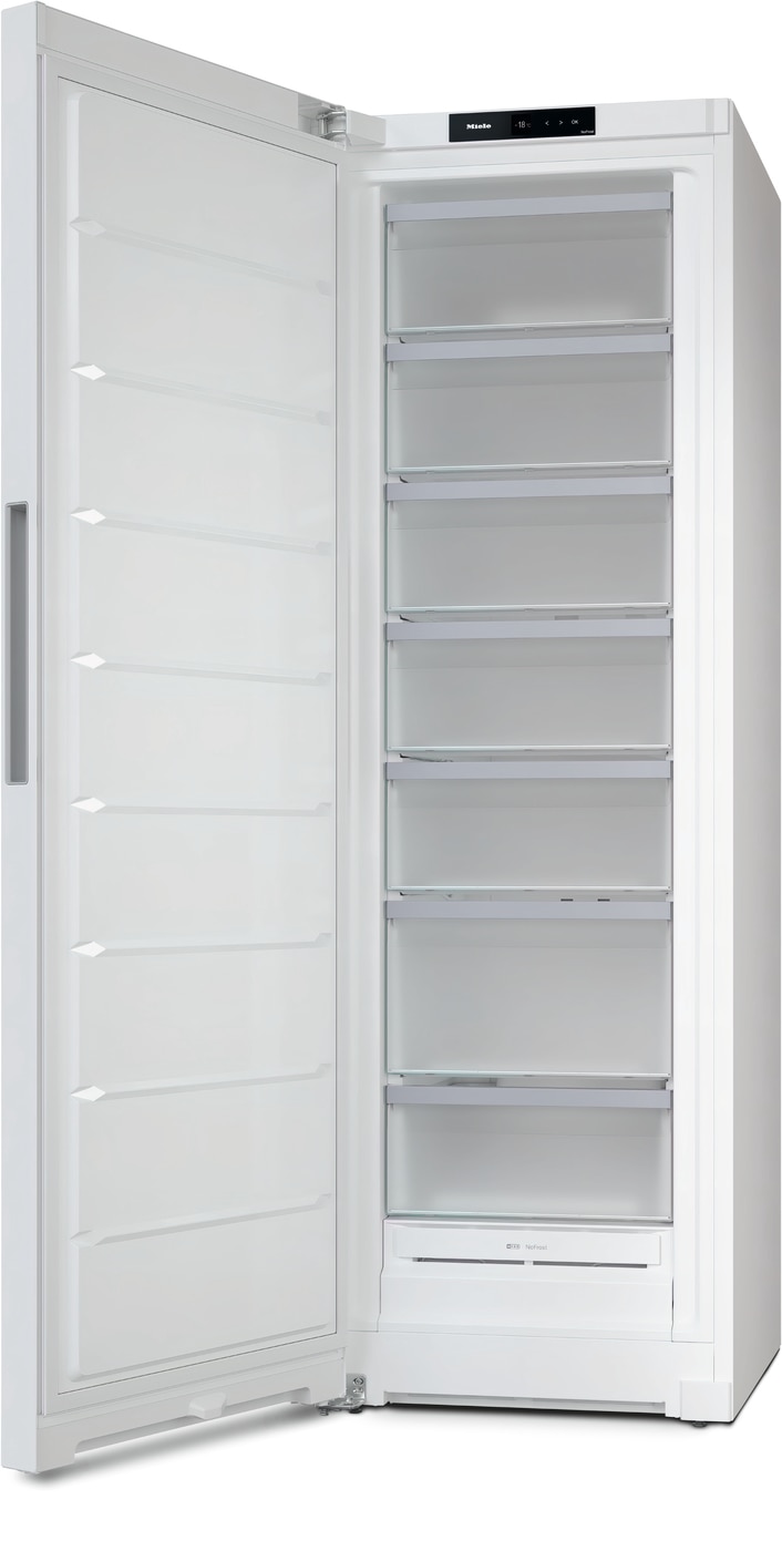 Arca Congeladora Vertical Miele FNS 4382 D ws NoFrost e SideOpen para Combinação Side-by-Side e de 185,5 cm - Branco Branco-2