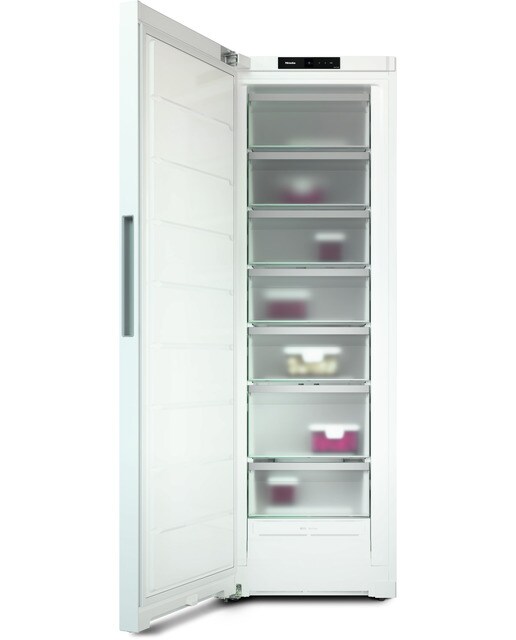 Arca Congeladora Vertical Miele FNS 4382 D ws NoFrost e SideOpen para Combinação Side-by-Side e de 185,5 cm - Branco Branco-3