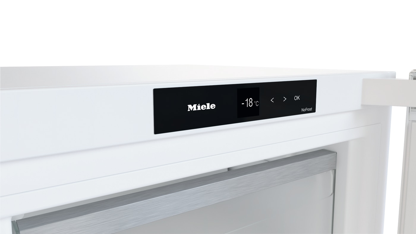 Arca Congeladora Vertical Miele FNS 4382 D ws NoFrost e SideOpen para Combinação Side-by-Side e de 185,5 cm - Branco Branco-5