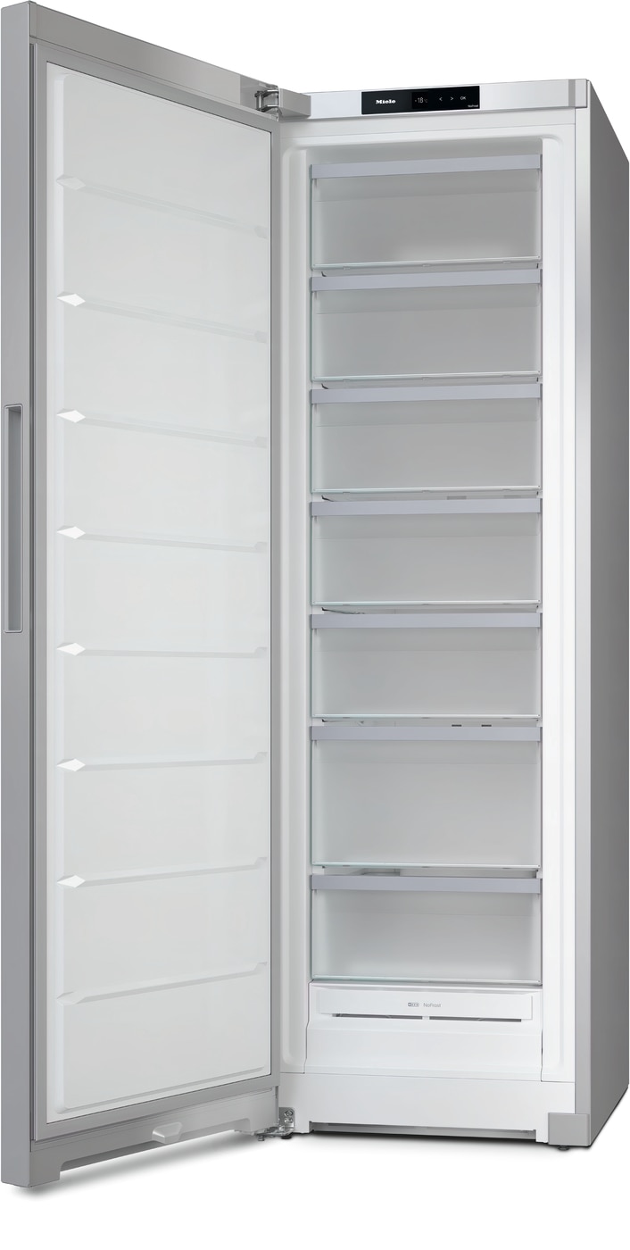Arca Congeladora Vertical Miele FNS 4382 D el NoFrost e SideOpen para Combinação Side-by-Side e de 185,5 cm - Aço Inoxidável Inox-2