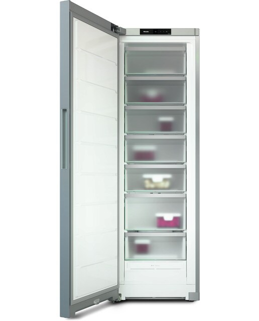 Arca Congeladora Vertical Miele FNS 4382 D el NoFrost e SideOpen para Combinação Side-by-Side e de 185,5 cm - Aço Inoxidável Inox-3