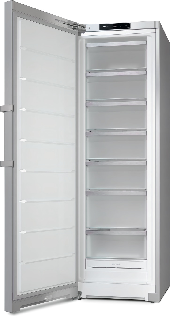 Arca Congeladora Vertical Miele FNS 4782 D edt/cs NoFrost para Combinação Side-by-Side e de 185,5 cm - Inox CleanSteel Aço inoxidável-2