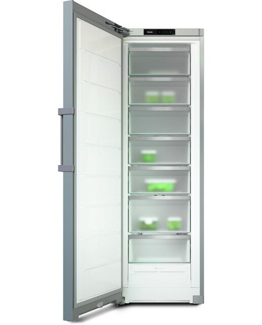 Arca Congeladora Vertical Miele FNS 4782 D edt/cs NoFrost para Combinação Side-by-Side e de 185,5 cm - Inox CleanSteel Aço inoxidável-3