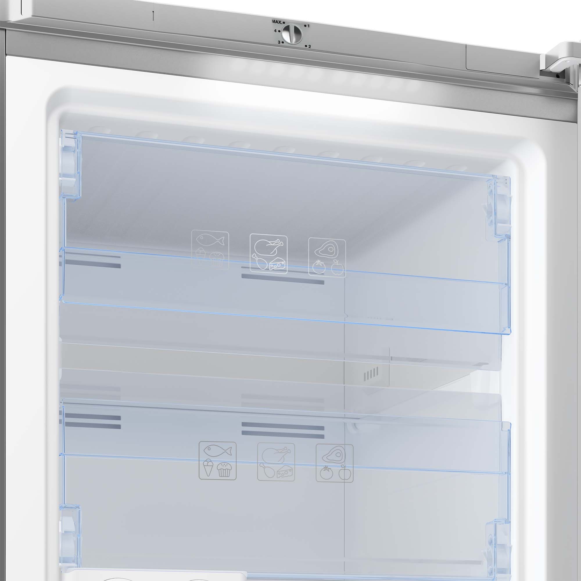 Congelador vertical  Beko Total No Frost  - RFNE290L41WN Blanco-4