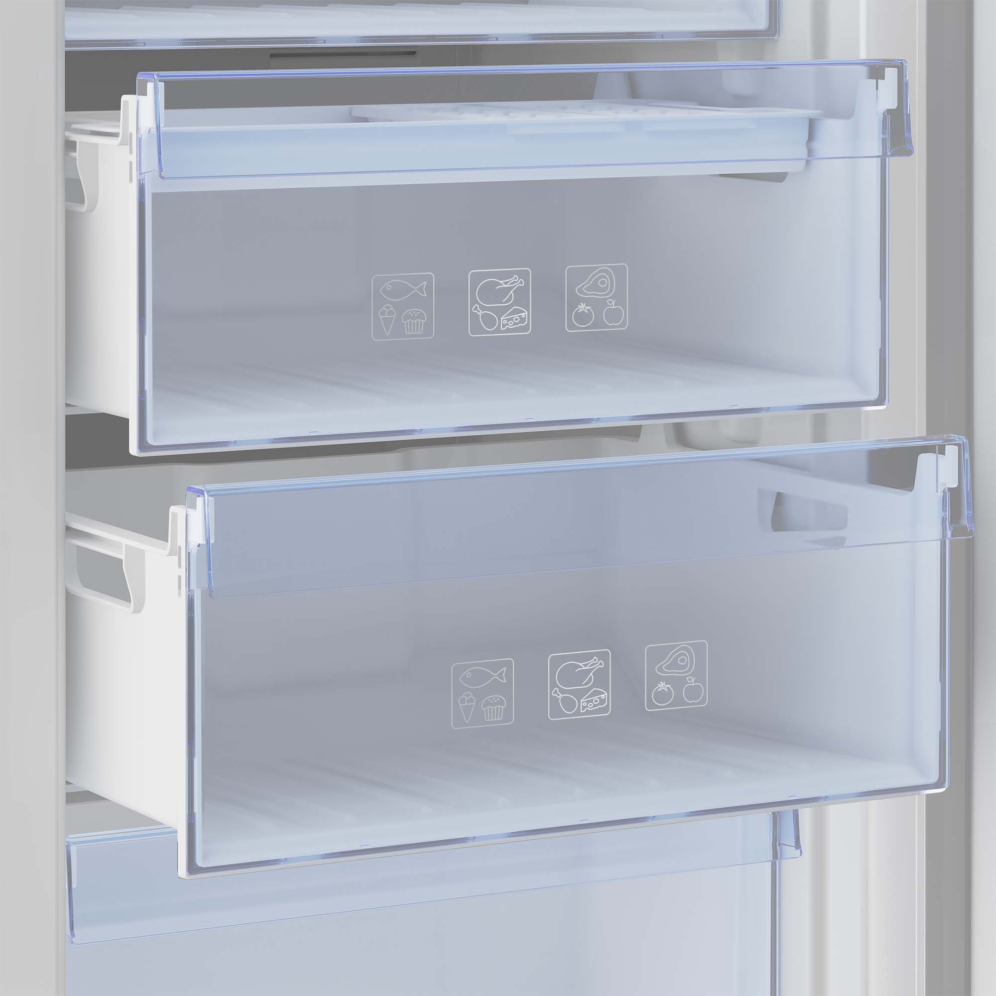 Congelador vertical  Beko Total No Frost  - RFNE290L41WN Blanco-5