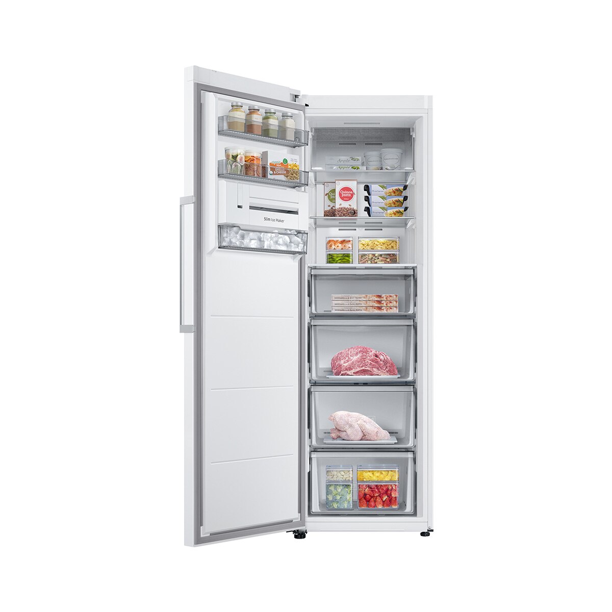 Congelador vertical Samsung Total No Frost - SMART RZ32C7CDE Blanco-3
