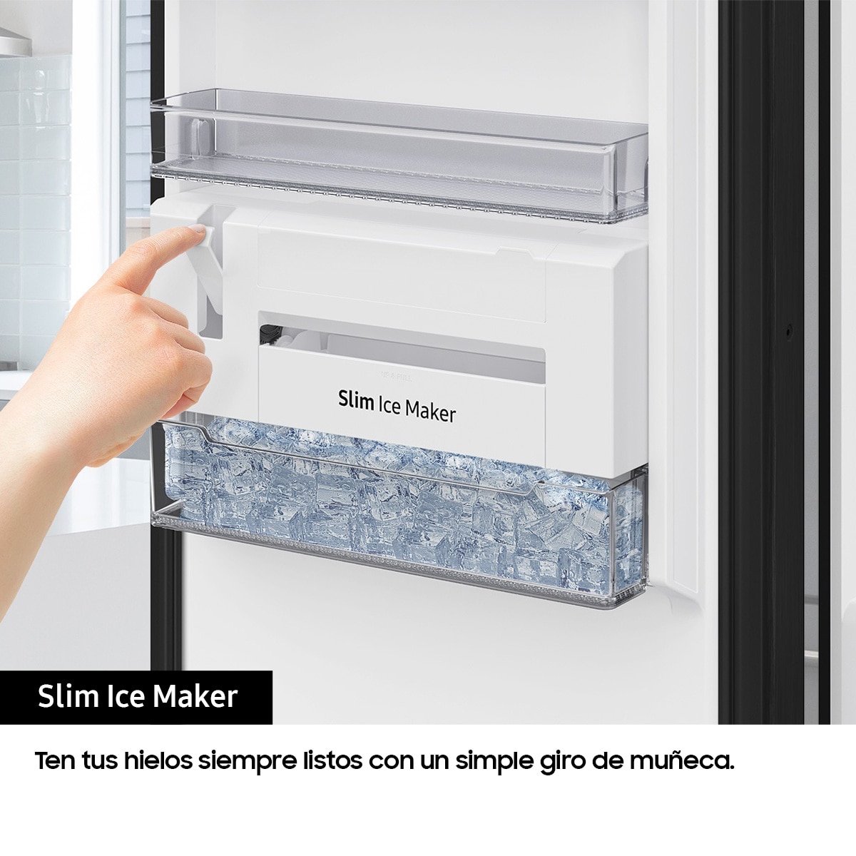 Congelador vertical Samsung Total No Frost - SMART RZ32C7CDE Blanco-7
