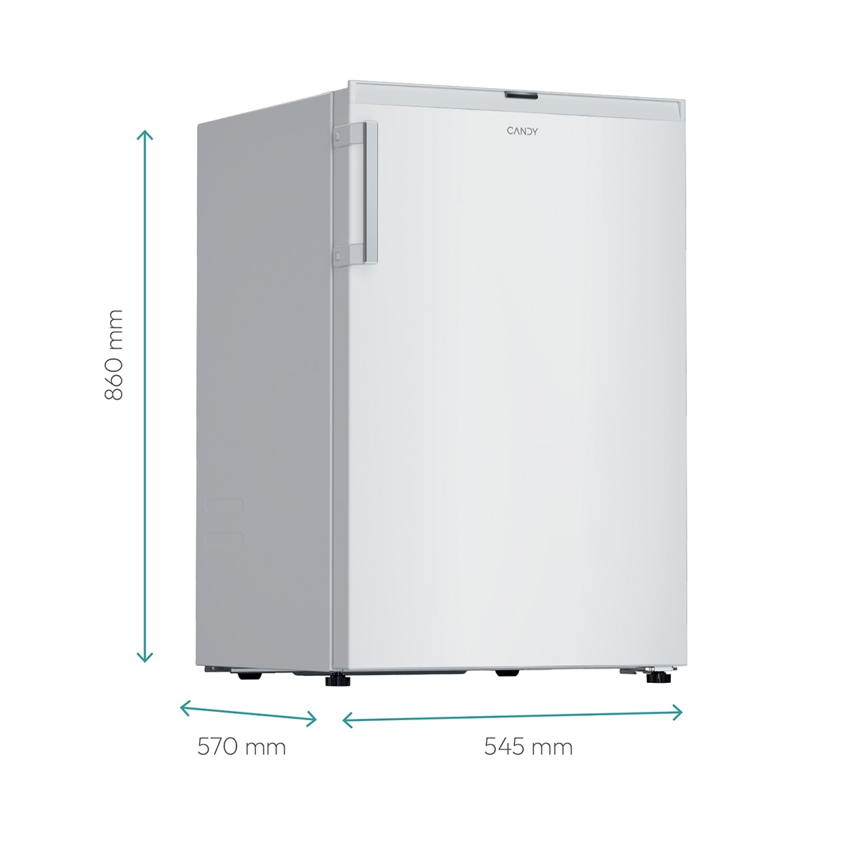 Congelador vertical Candy - CNUQ2L58EWH Blanco-2