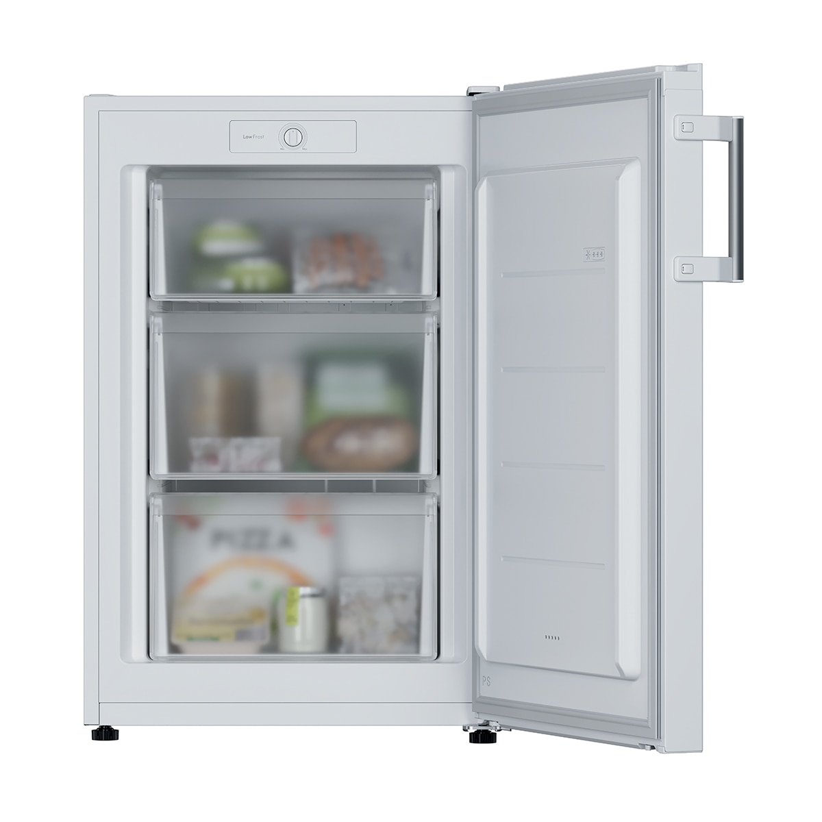 Congelador vertical Candy - CNUQ2L58EWH Blanco-3