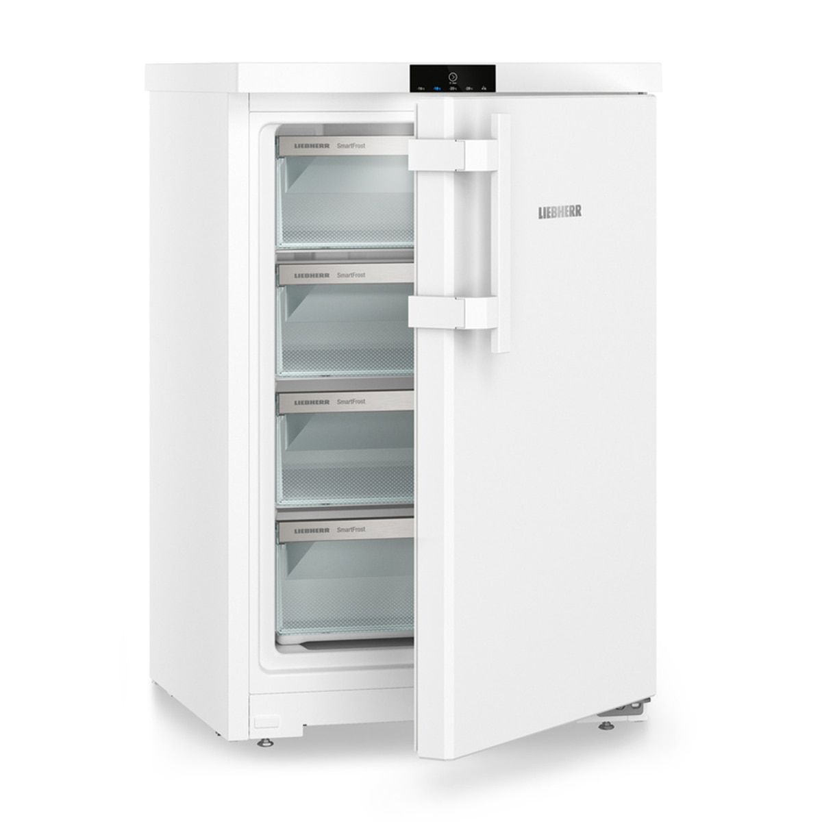 Arca Mini Congeladora Vertical Liebherr Fe 1404 SmartFrost e de 85 cm - Branco Branco-7