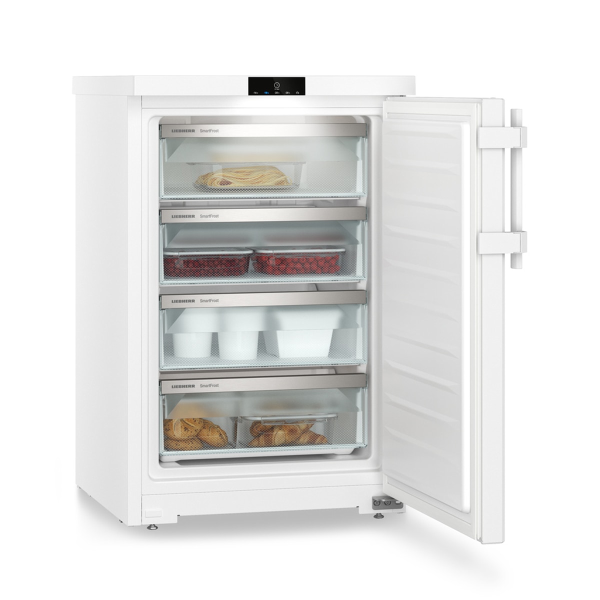 Congelador mini vertical Liebherr FrostProtect, 107 litros, Blanco - Fc 1404 Blanco-5