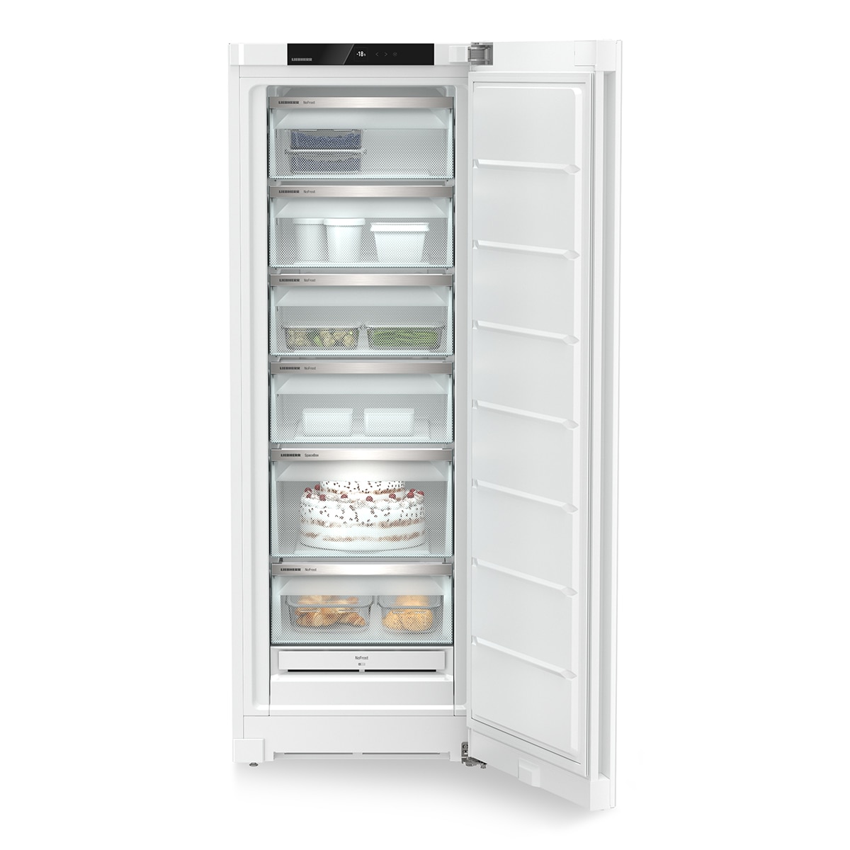 Congelador vertical Libeherr NoFrost - FNd5026 Blanco-8