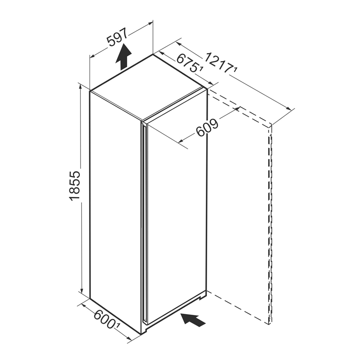 Congelador vertical Liebherr NoFrost - SFNSFD 5227 Silver-2