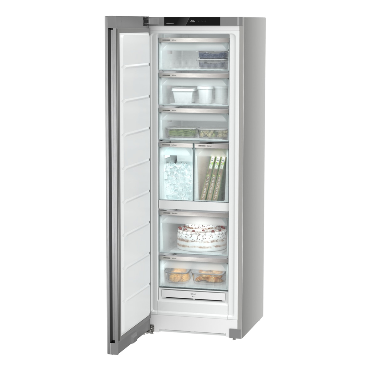 Arca Congeladora Vertical Liebherr SFNsfd 5247 No Frost e de 185,5 cm - Inox Inox-7