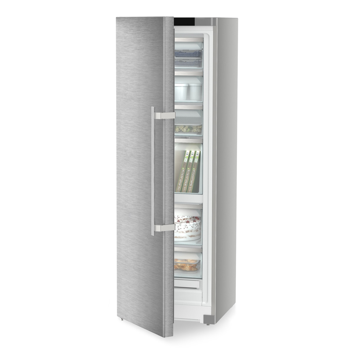 Congelador vertical Liebherr NoFrost + IceMaker - SFNsdd526i Inox-6