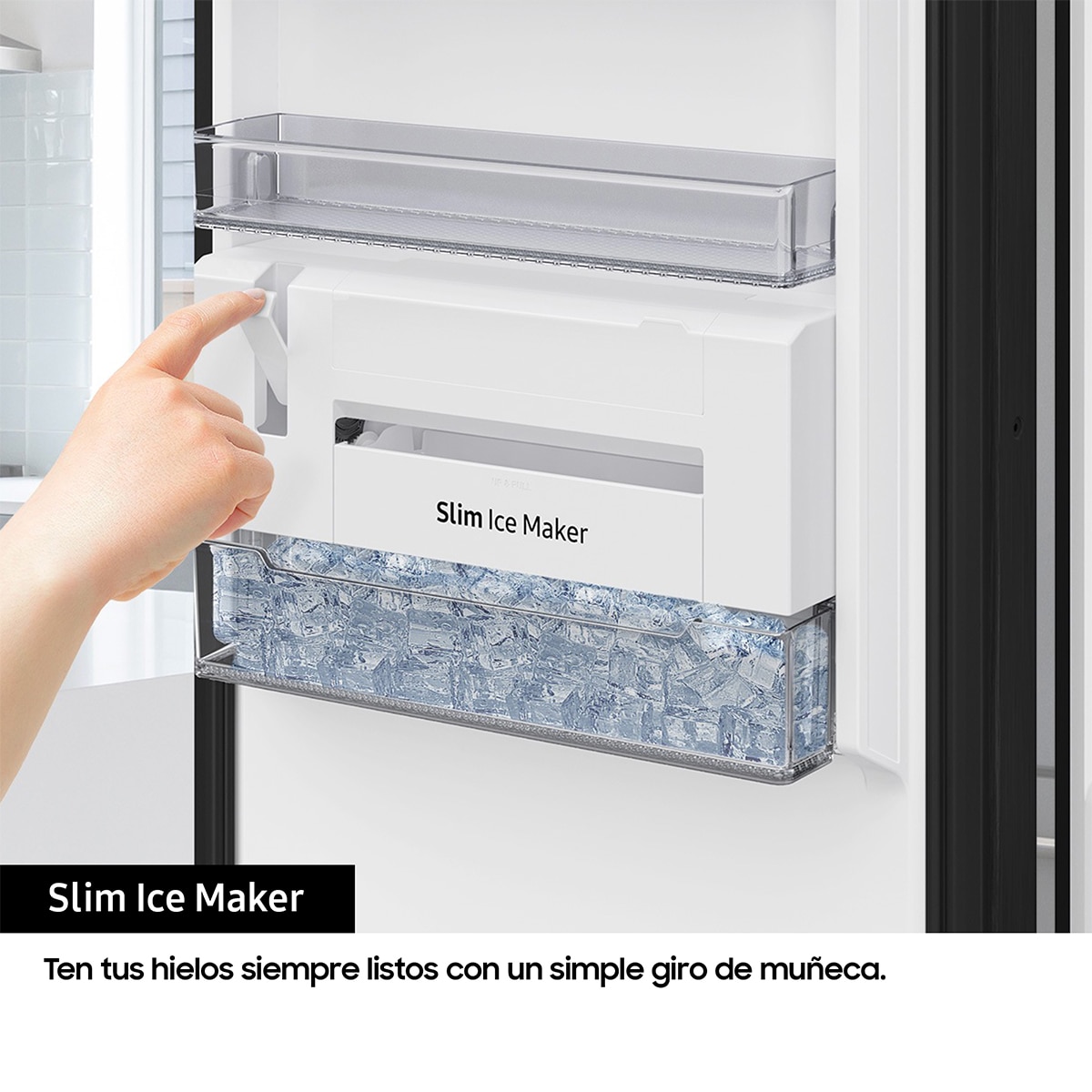 Congelador Samsung con IA 186cm All Around Cooling 323L Clase E Inox RZ32C7BEES9/EF Inox-7